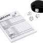 Jeu de société Yahtzee de Hasbro (bloc de score)