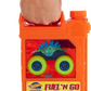 Coffret Hot Wheels Monster Trucks Fuel N' Go avec Motosaurus et 2 voitures écrasées
