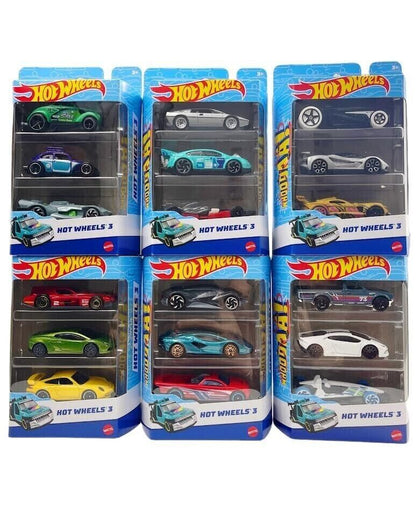 Hot Wheels 3-Car Pack, Styles May Vary image 0