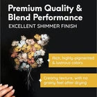 Komorebi Metallic Watercolor Paint Set – Six Shimmery Colours, Portable Box image 9