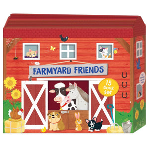Farmyard Friends House Shaped 15 Book Collection image 0
