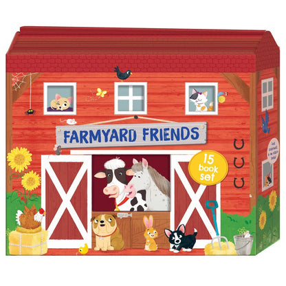 Farmyard Friends House Shaped 15 Book Collection image 0
