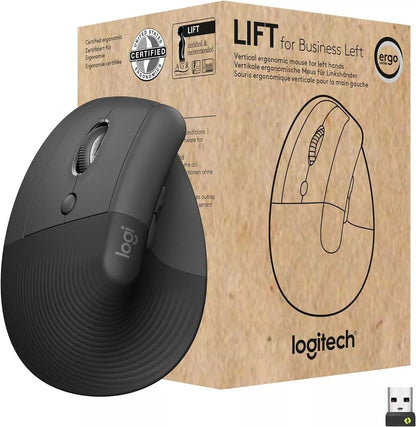 Logitech Lift Left, Vertical Ergonomic Mouse - Left-Handed image 0