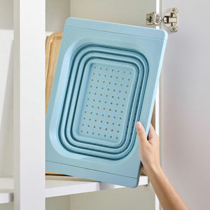 Kitchenaid Collapsible Colander in Light Blue