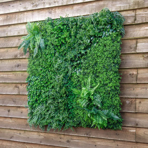 Artificial Mixed Foliage 1M X 1M Wall Panel, Pack of 5