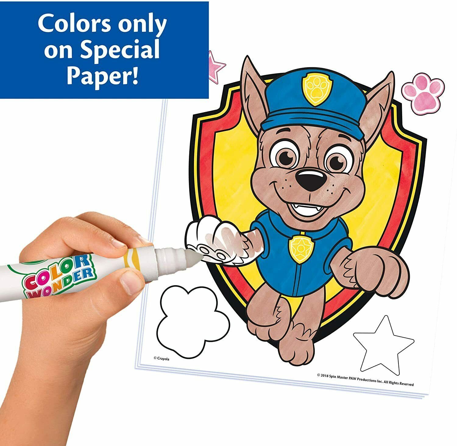 Crayola Paw Patrol Super Paws Color Wonder image 9