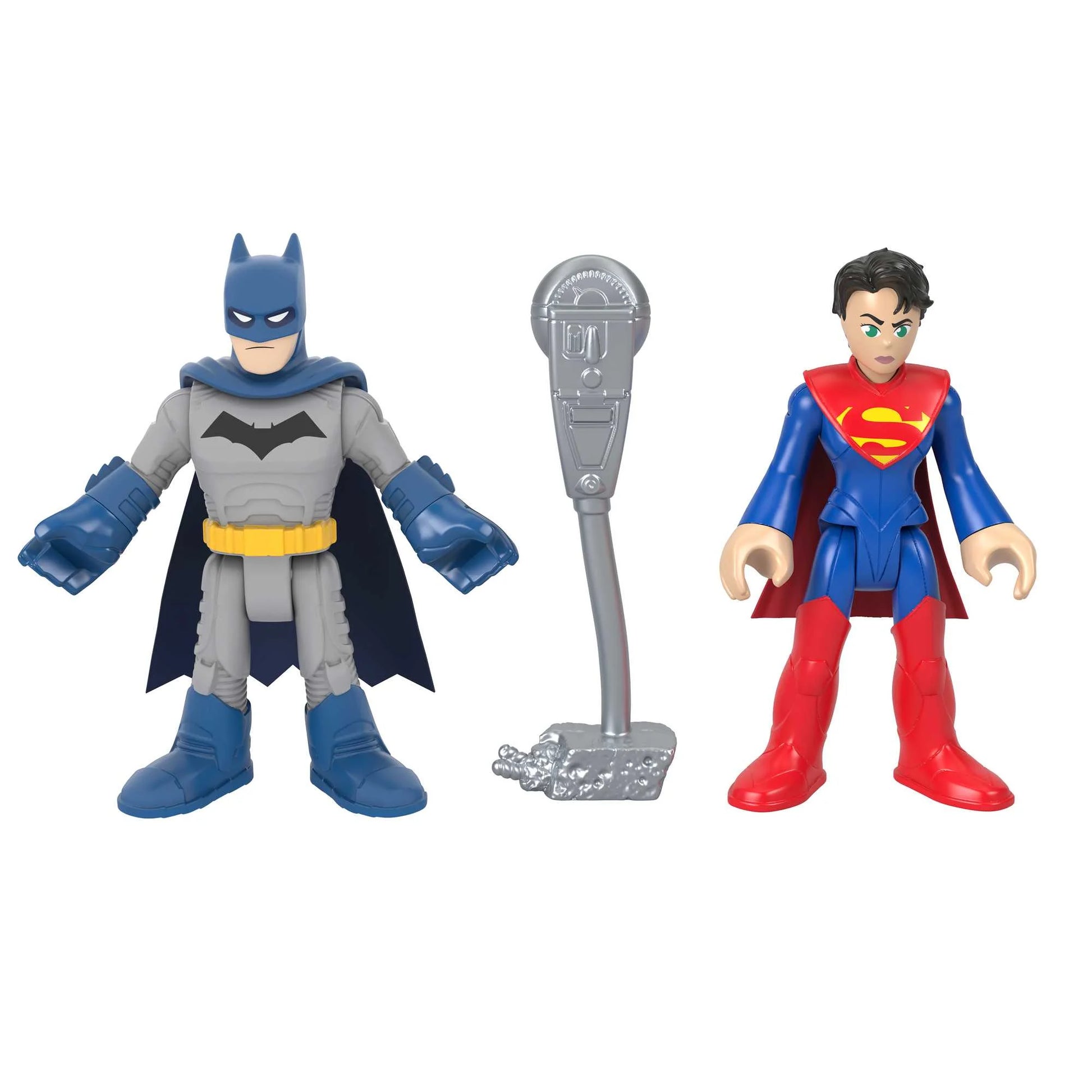 Imaginext DC Super Friends Batman and Supergirl Figure Set image 1
