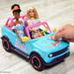 Hot Wheels Barbie RC Suv & Stickers, Battery-Powered Toy Truck image 2