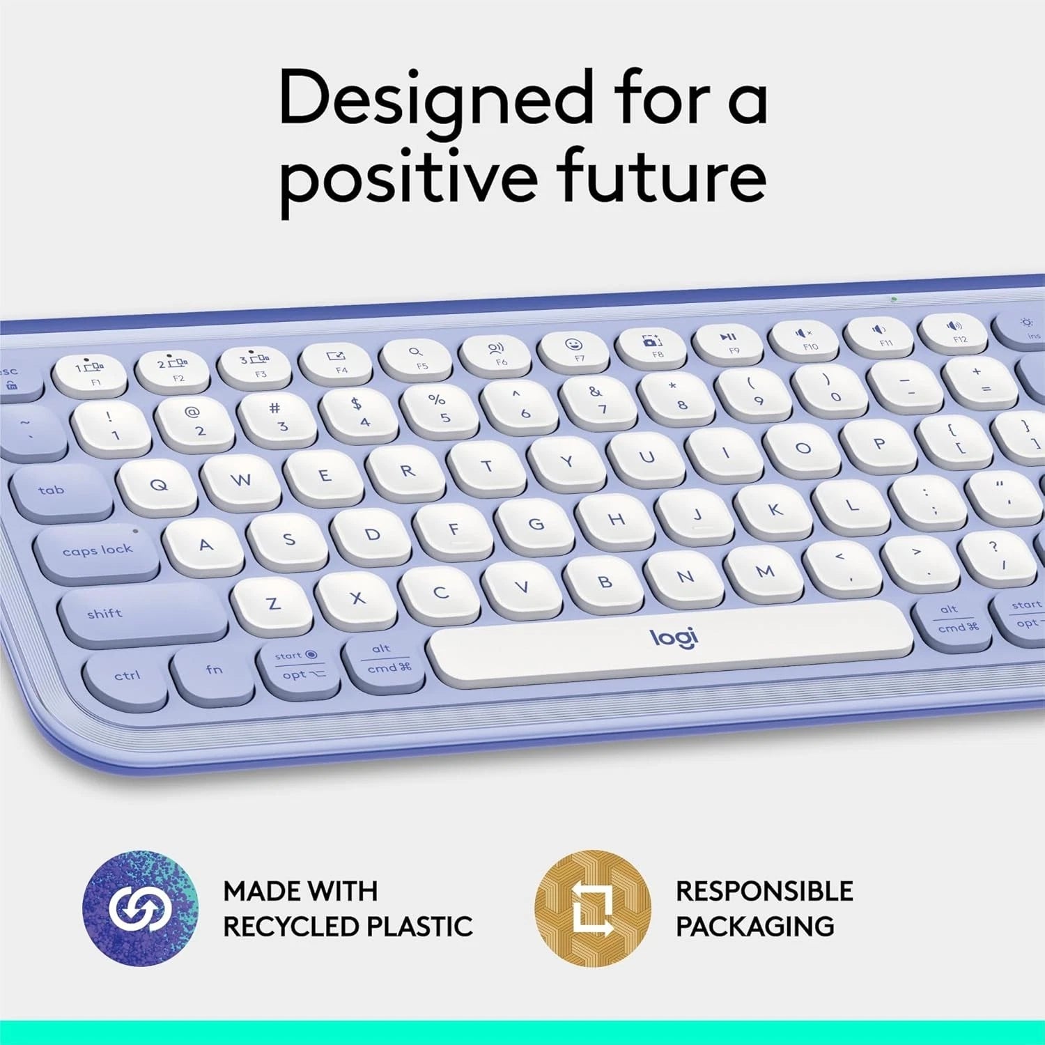 Logitech POP ICON Keys Wireless Bluetooth Keyboard image 14