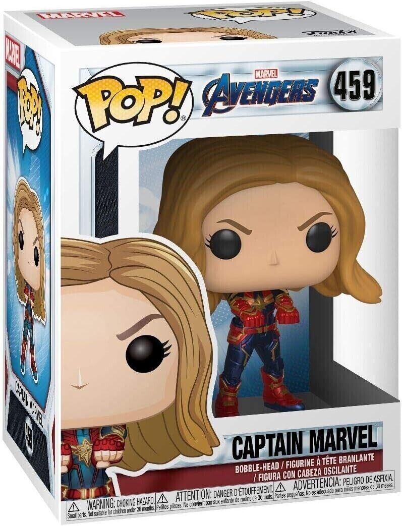 Funko Pop! Avengers Endgame - Captain Marvel #459 image 2