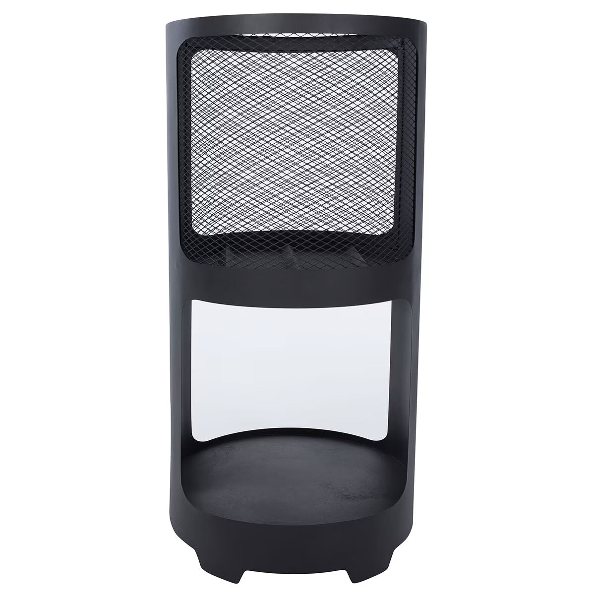 Redfire Buffalo Wood Burning Fire Pit with Wood Storage image 3