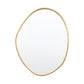 Gallery Chattenden Gold Pebble Mirror, 70 X 90Cm