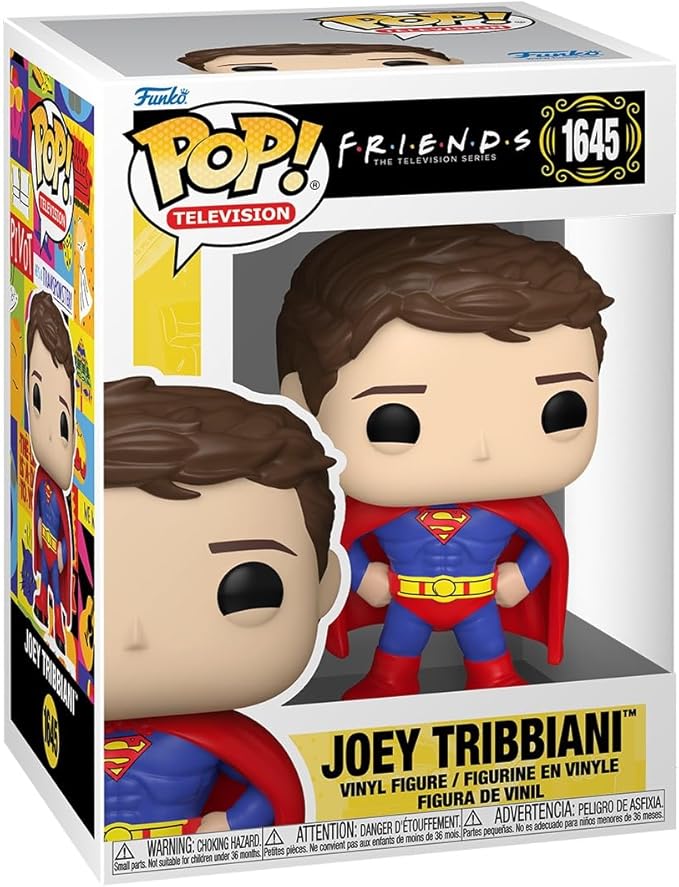 Funko POP TV: Friends – Joey Tribbiani - (Superman Costume) image 2