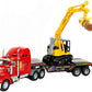 Big Daddy Tractor Excavator with Flatbed image 3