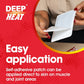 Deep Heat Pain Relief Heat Patches | 8 Patches (2 x 4) | 16hr Relief | Air-Activated | Drug-Free