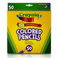 Crayola Colored Pencils Art Tools 50 Count image 4
