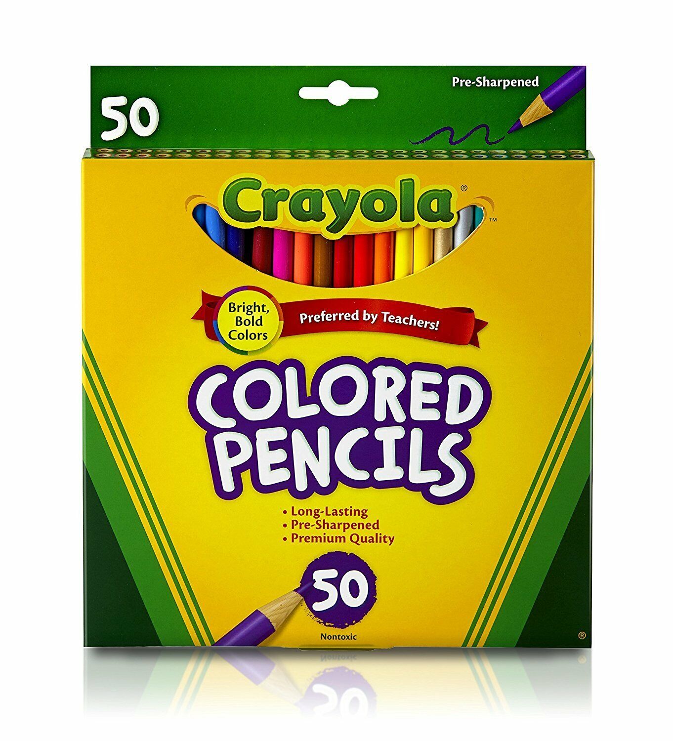 Crayola Colored Pencils Art Tools 50 Count image 4
