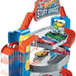Hot Wheels City Stunt Garage Play Set | 4-Level Elevator Garage | Hot Wheels City Compatible | Ages 4–8
