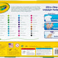 Marqueurs lavables à pointe fine Crayola Ultra-Clean, paquet de 40