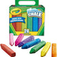 Craie lavable anti-roulement Crayola, boîte de 24 pièces