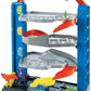 Hot Wheels City Stunt Garage Play Set | 4-Level Elevator Garage | Hot Wheels City Compatible | Ages 4–8