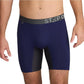 Step One Men's Bamboo Boxer Briefs | Anti-Chafe UltraGlyde Panels | 3D Pouch | Moisture-Wicking | XL