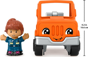 Fisher-Price Little People Toy Help and Go Tow Truck and Figure