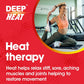 Deep Heat Pain Relief Heat Patches | 8 Patches (2 x 4) | 16hr Relief | Air-Activated | Drug-Free