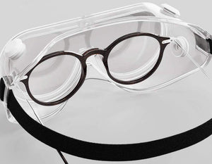 Lunettes de sécurité Manissa, étanches, anti-buée (paquet de 10 pièces)