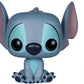 Funko Pop Disney : Lilo & Stitch - Figurine articulée Stitch assis n° 159