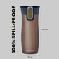 Contigo Autoseal Vacuum Insulated Travel Mug 470ml | Stainless Steel | Latte Matte