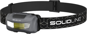 Lampe frontale LED SOLIDLINE SH1 de Ledlenser 110 lumens pour camping, randonnée et travail