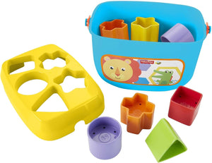 Fisher-Price Baby's First Chunky Blocks Shape Sorter | 10 Colourful Blocks | Hand-Eye Coordination