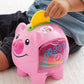 Fisher-Price Laugh & Learn Smart Stages Piggy Bank | 10 Coins | 40+ Songs & Phrases | Ages 6–36 Months