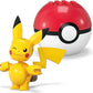 MEGA Pokémon Poké Ball 2‑Pack Building Set – Pikachu & Ditto