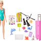 Poupée Barbie biologiste marine et accessoires Laboratoire mobile