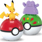 MEGA Pokémon Poké Ball 2‑Pack Building Set – Pikachu & Ditto
