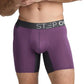 Step One Men's Bamboo Boxer Briefs | Anti-Chafe UltraGlyde Panels | 3D Pouch | Moisture-Wicking | XL