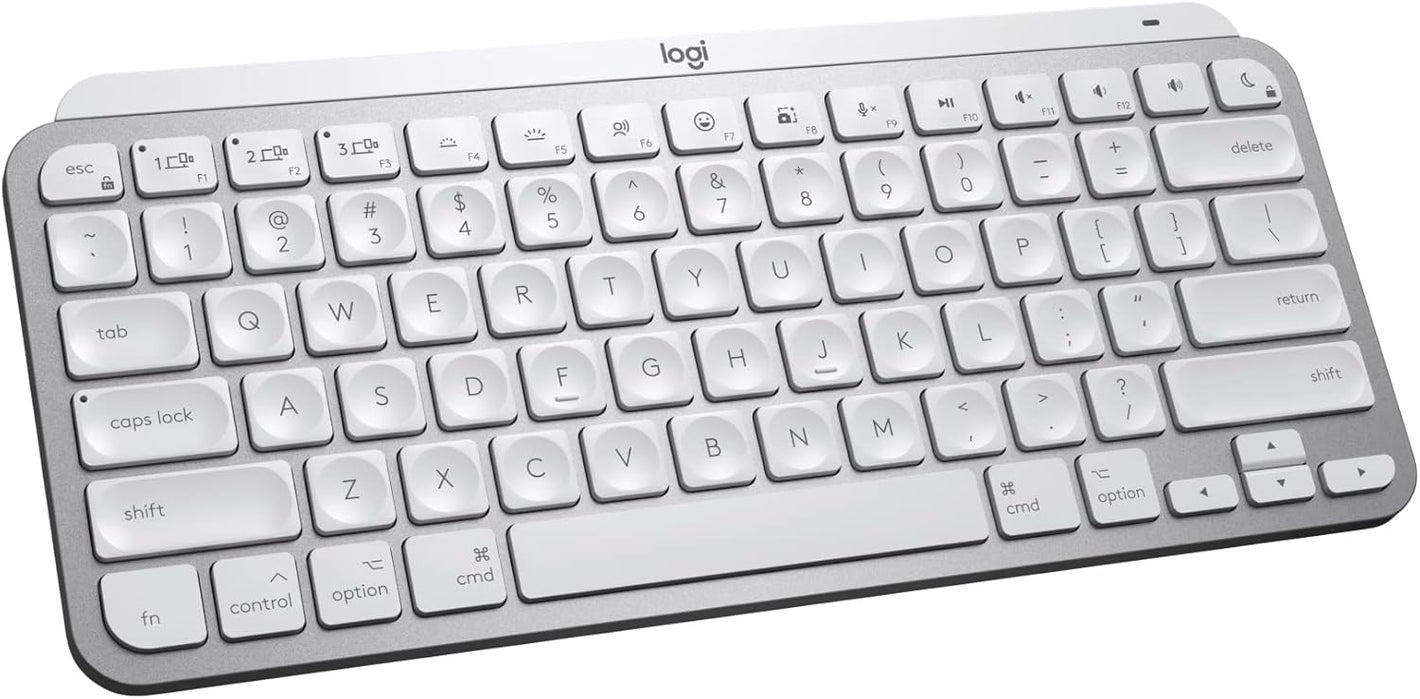 Clavier Logitech MX Keys Mini pour Mac, minimaliste et rétroéclairé, format US compact