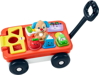 Fisher-Price Laugh & Learn Pull & Play Learning Wagon | Smart Stages Activity Toy, Lights & Music