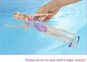 Poupée Barbie Nageuse et Plongeuse et accessoires
