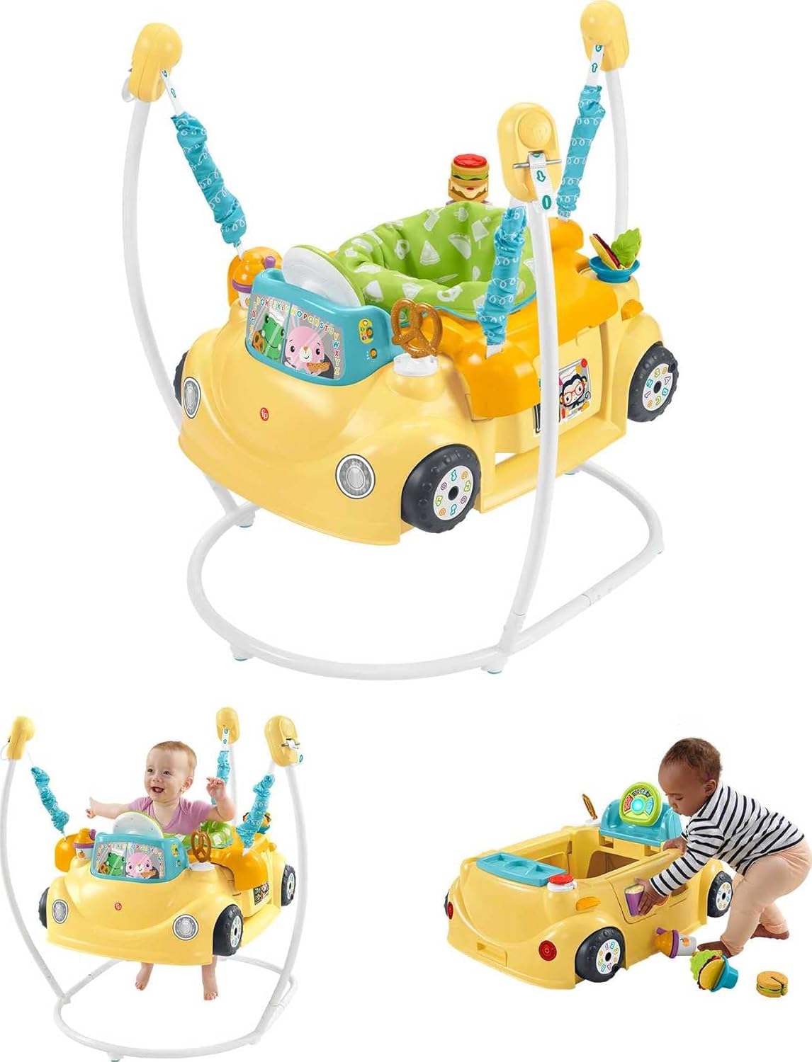 Fisher-Price 2-en-1 Servin Up Fun Jumperoo