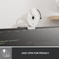 Webcam Logitech Brio Full HD avec cache de confidentialité, blanc cassé