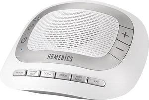 HoMedics Portable Sound Spa Machine | 6 Nature Sounds | Sleep & Relaxation Aid | Battery Operated