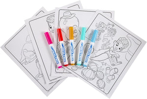 Crayola Color Wonder Disney Junior Ariel | Mess-Free Colouring Set, 18 Pages & 5 Markers