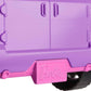 Barbie Toy Car, Purple Off-Road Vehicle with 2 Pink Seats and Treaded, Rolling