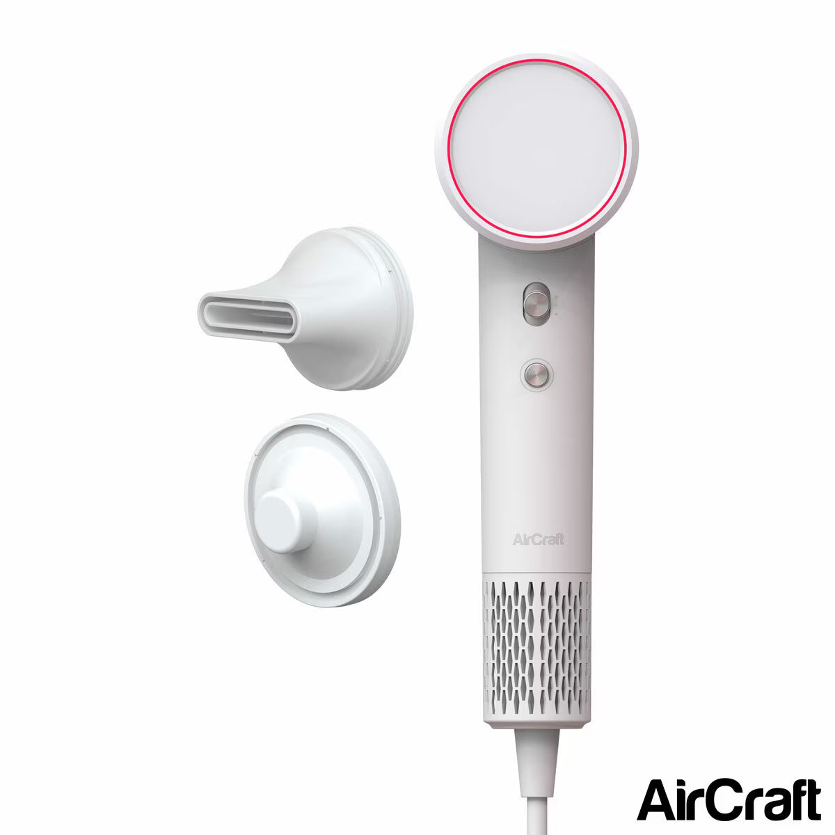 Aircraft Airmotion AIRHD1-W High Speed Ionic Hair Dryer with Heat Control in Snow White