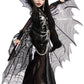 Monster High Elvira Collectible Doll – Black Faux Leather Outfit image 5