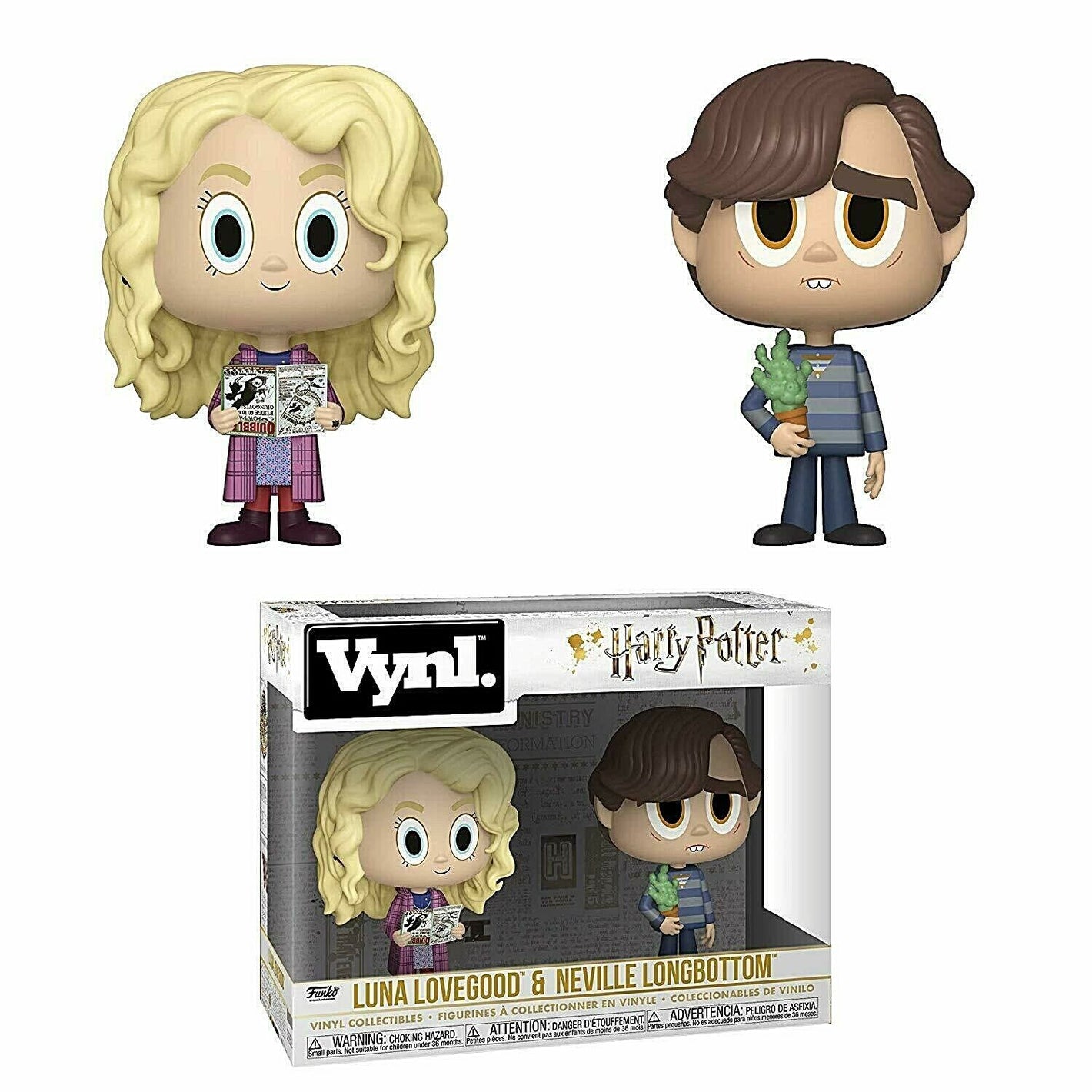 Funko Pop Harry Potter Luna Lovegood & Neville 4" 2-Pack image 0
