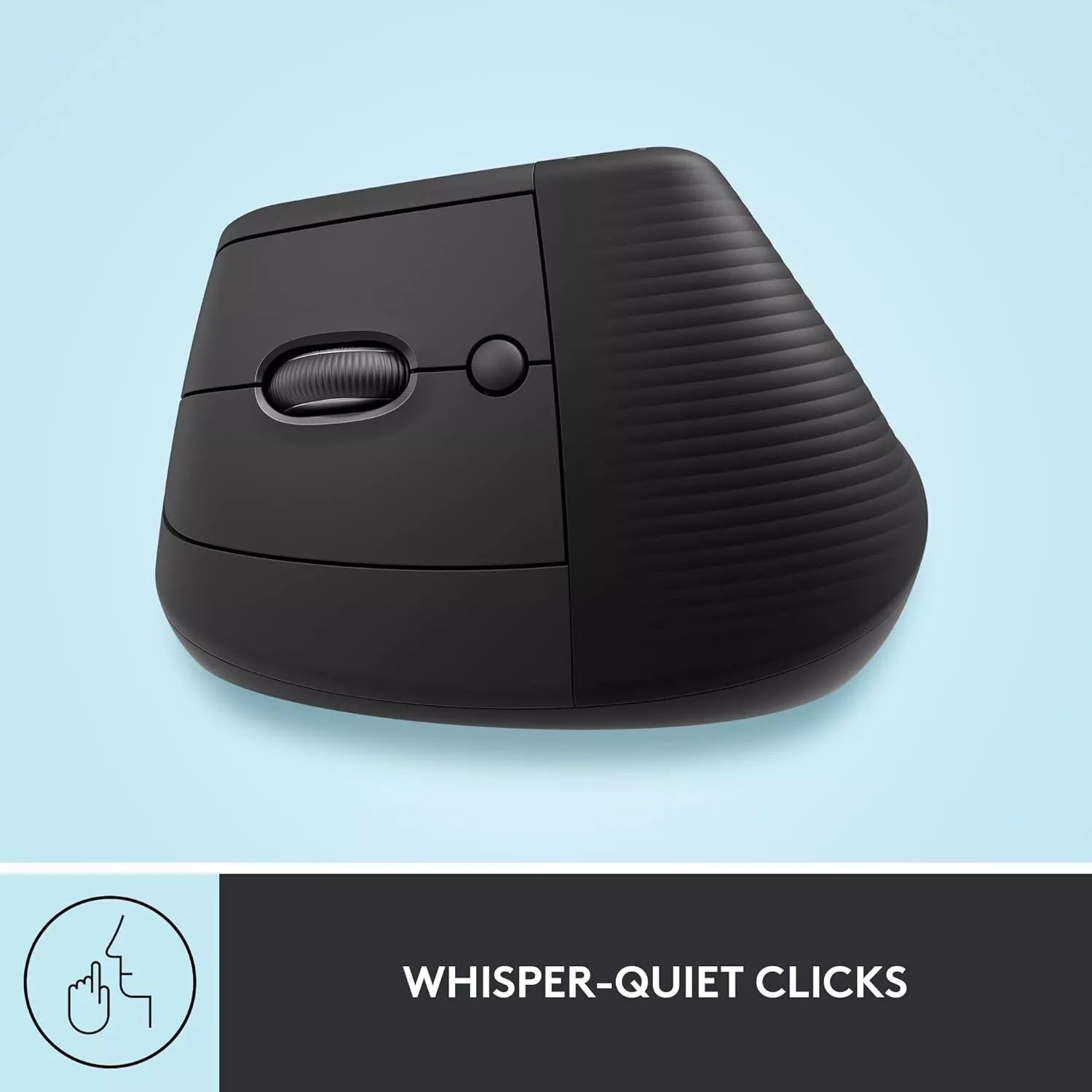 Logitech Lift Left, Vertical Ergonomic Mouse - Left-Handed image 10